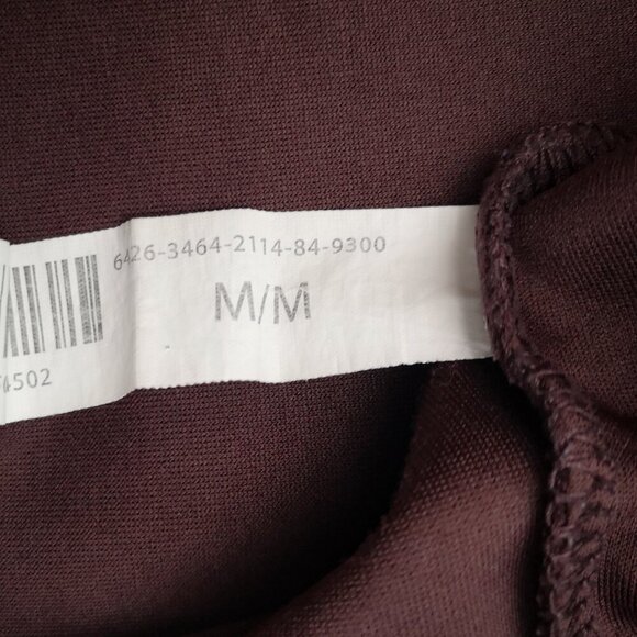 Aeropostale Men's Size Medium Burgundy Drawstring Scuba Hoodie - Picture 5 of 11